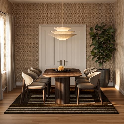 Rugs USA x Carmeon Hamilton Striped 7' x 9' Wool