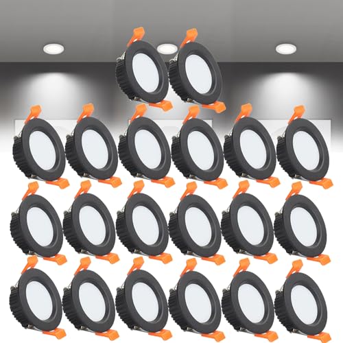 Panneau LED ultra fin 3W blanc froid pour faux plafond et salon moderne