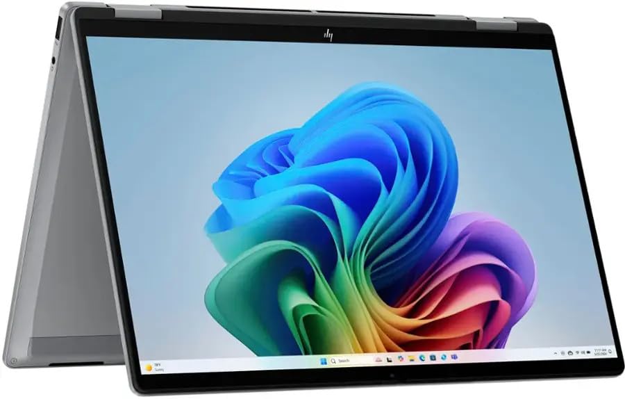 Image of HP OmniBook X 14-fk00 Flip 2-in-1 Laptop 14 inch WUXGA IPS Touchscreen 8-Core AMD Ryzen AI 7 350 24GB LPDDR5 Ram, 1TB SSD, AMD Radeon 860M Graphics, Windows 11 Home (Renewed)