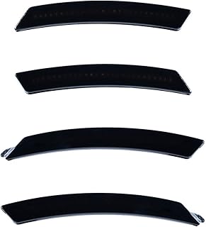 Compatible with R55 R55N R56 R56N R57 R57N R58 R59 R60 (pre-LCI) 2X Front Amber + 2X Rear Red LED Side Marker Lights Indicator