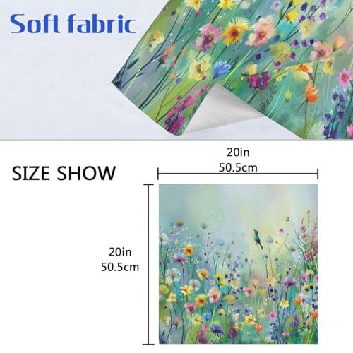 Servilletas de Tela Multicolor Pack x6 20x20 pulgadas miniatura 6
