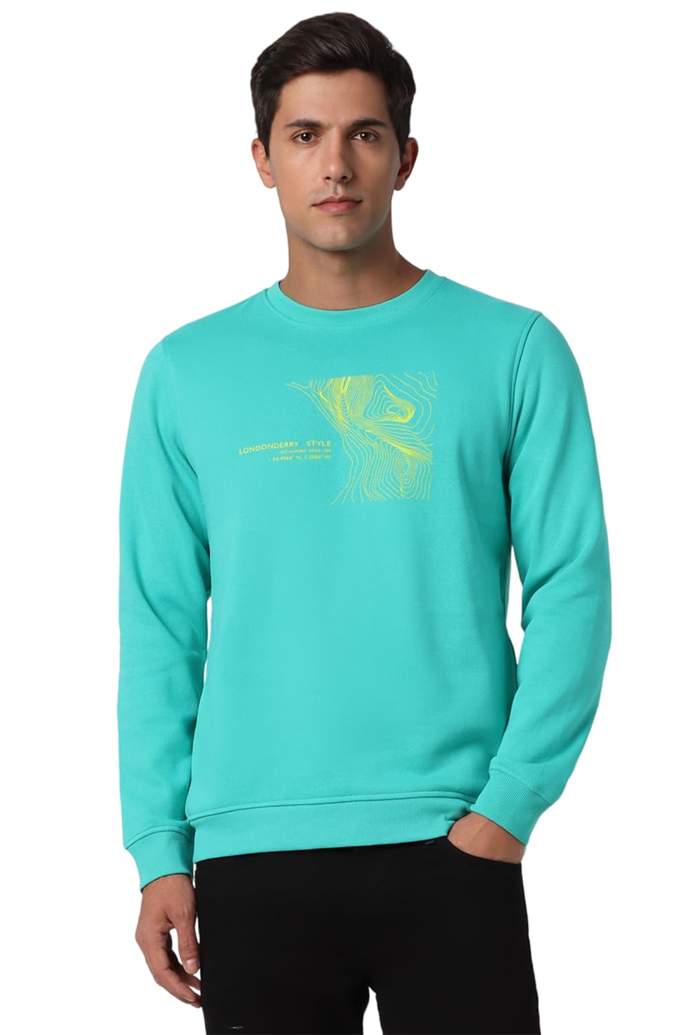 Poly Cotton Men Crew Neck Sweatshirt-image-16