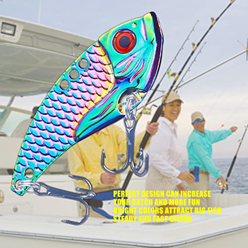 Iscas de natação para baixo | Isca de natação biônica com ganchos de metal - Iscas de pesca realista