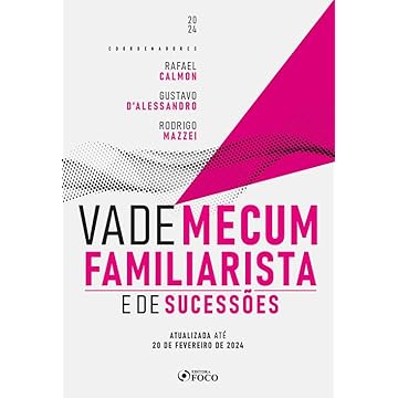 Capa do livro Vade Mecum Familiarista e de Sucessões - 1ª ED - 2024