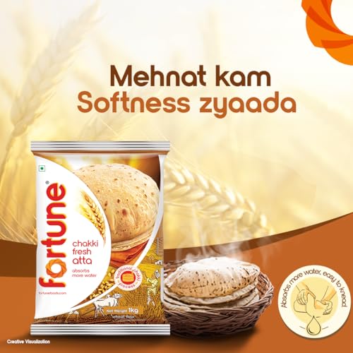 Image of Fortune Chakki Fresh Atta, 1kg