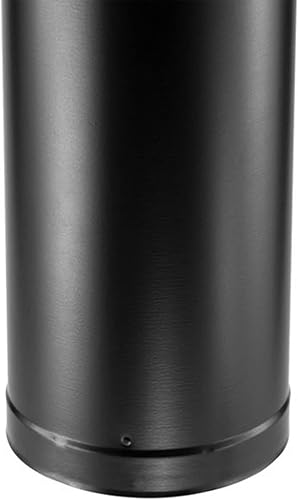 Miniatura 6 de DuraVent DVL - Conector de tubo de estufa de leña de doble pared de acero inoxidable galvanizado de 6 x 8 pulgadas para chimenea para ventilación de