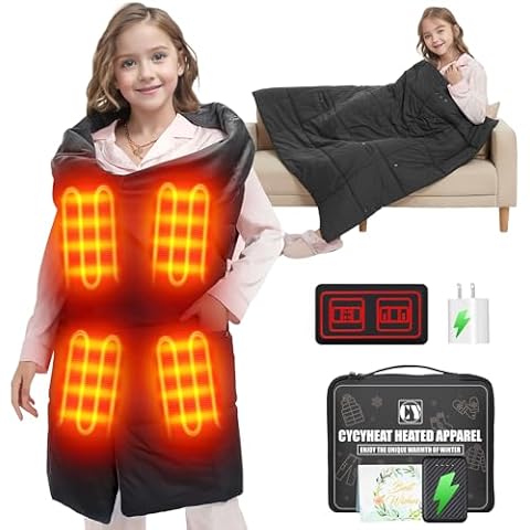 CYCYHEAT Kids Heated Blanket Cover
