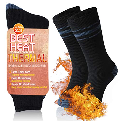 Ristake Women's Warm Thermal Socks Insulated Heated Socks for Women Thick Slipper Socks for Extreme Cold Winter Cozy Socks Softest Fuzzy Socks Indoors Outdoor Boot Winter Socks For Cold Weather