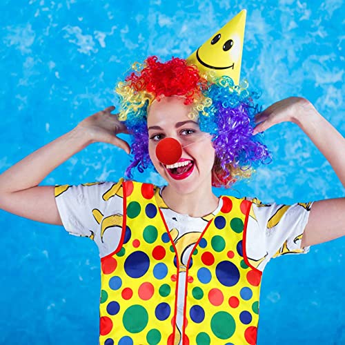 Peluca de payaso y complementos cómodos para evitar disfraces calurosos 7
