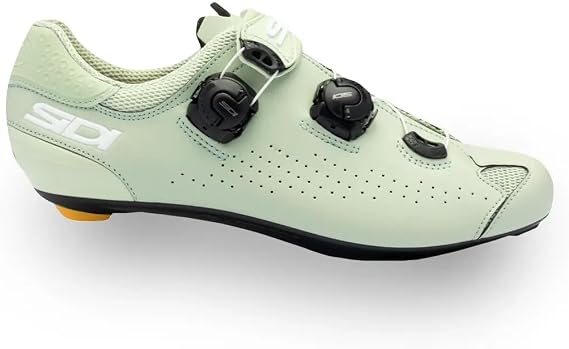 Sidi | أحذية ركوب الدراجات ، أحذية الدراجة المهنية للرجال Genius 10 ، Carbon Sole ، نظام الإغلاق الفوري الناعم المبتكر ، الكعب المتكامل ، Stiffness Sole 6