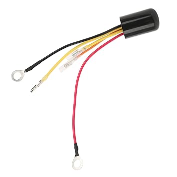 Time Delay Module, Ignition Time Delay Module Replacement AM128906 Colorfast Lightweight Stable Performance for Motorcycle