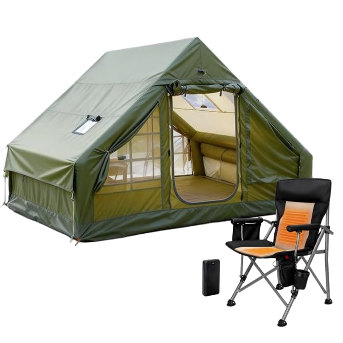 Carpa Inflable y Silla Calefactable para Camping miniatura 1