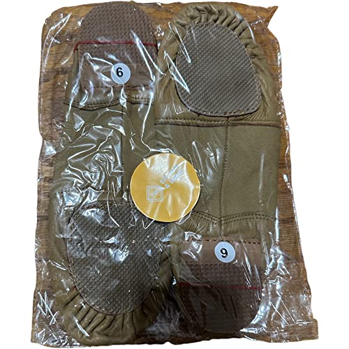 TW Leather Upper Slip on Jazz Shoes for Girls3