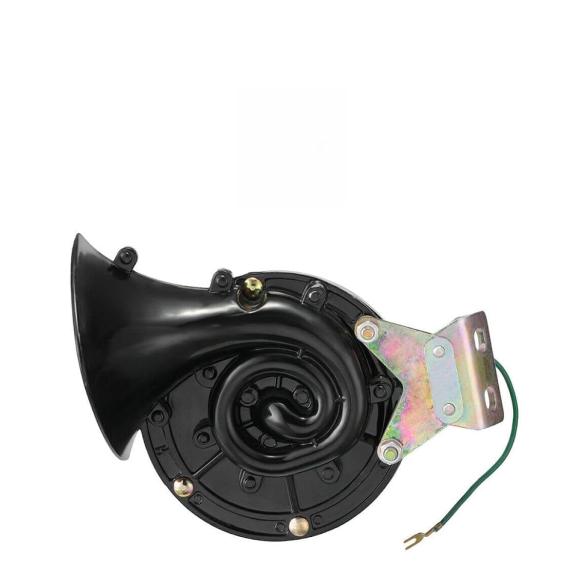 Bocina de Doble Tono de 12 V de Hierro Negra para Coche