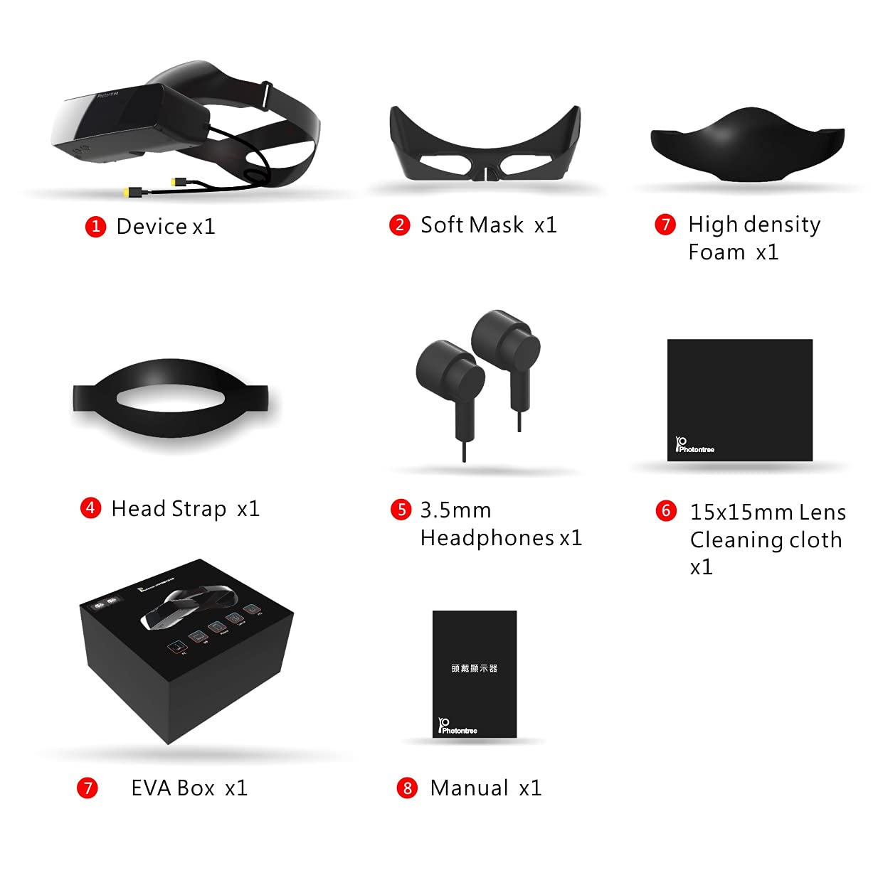 Photontree X 5k High Resolution Gaming Headset And Video