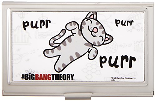 Buckle-Down Business Card Holder - Soft Kitty PURR, PURR, PURR - Small