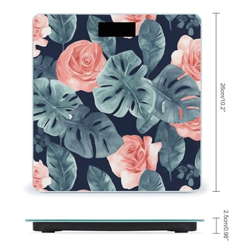 Báscula Digital para Baño de Vidrio Templado con Pantalla LCD miniatura 2