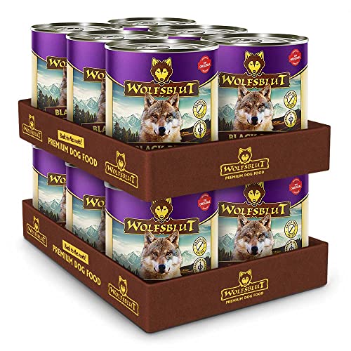 Wolfsblut - Black Bird - 12 x 800 g - Truthahn - Nassfutter - Hundefutter - Getreidefrei