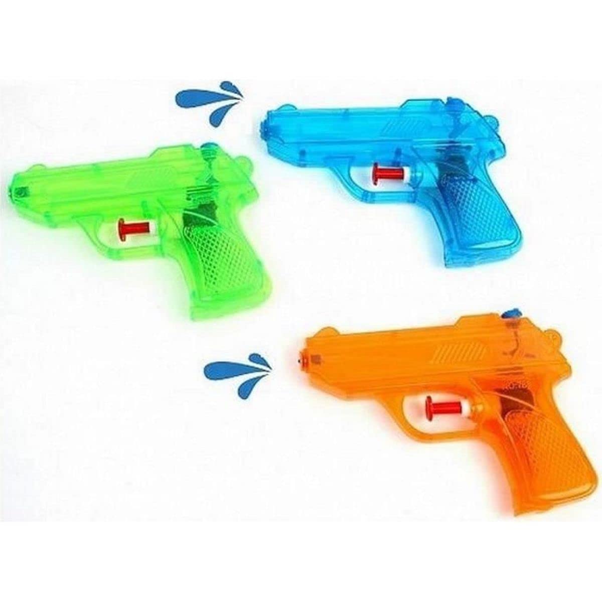 Lot De 10 Pistolets à Eau Pour Enfants - Jeu Plage Piscine été, Couleurs Aléatoires, Pulvérisation Longue Distance