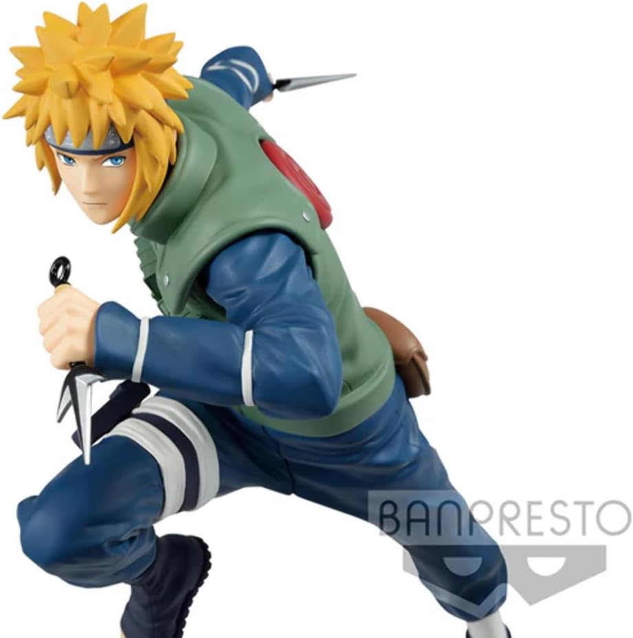 Banpresto - Naruto Shippuden - Vibration Stars Namikaze Minato Statue 7 Inch
