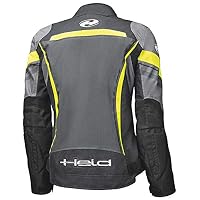 Held Baxley Top wasserdichte Damen Motorrad Textiljacke, schwarz/neon, S – Ansicht 2