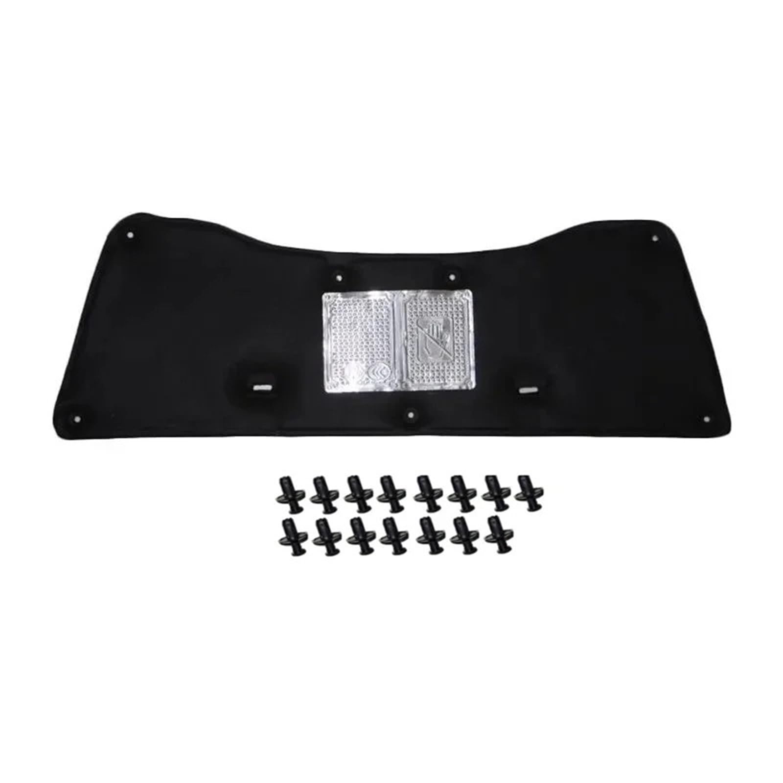 Ltusgt 05-12 Aluminum Foil Car Hood Insulation Pad For Toyota For Rav4 Xa50 Xa40 Xa30 2005~2024 Car Hood Linin Engine Thermal Insulation Soundproof Cotton Accessories(05-12 Aluminum Foil)