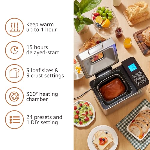 Digital Bread Maker with Gluten-Free Setting