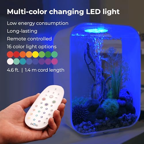 biOrb Life 15 MCR Blanc - Aquarium design compact 15 litres avec éclairage LED - 7
