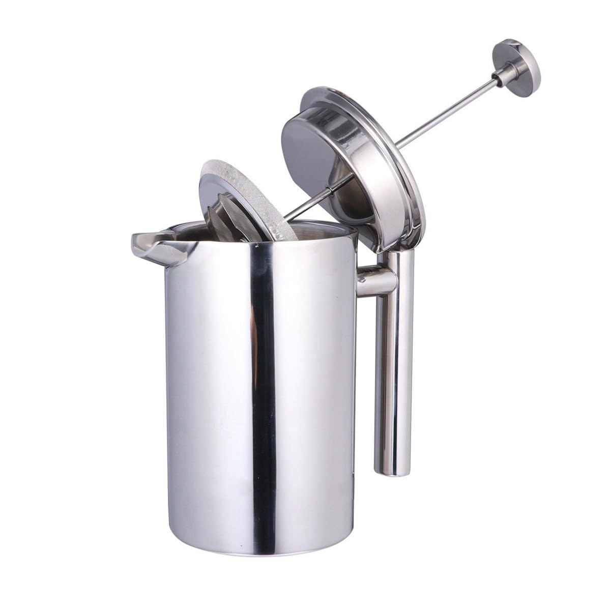 Doppelwandiger Edelstahlbecher 800ml mit Wärmespeicherung und Solidem Design für Outdoor Camping und Reise als Moderner Thermo Kaffeebecher und Teebereiter