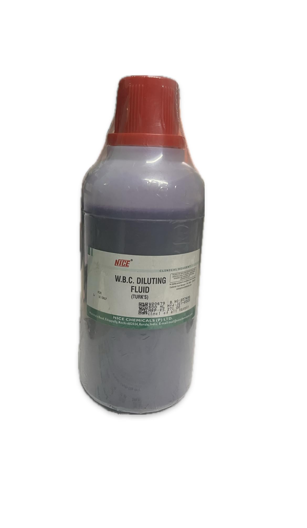 See full amazon price history chart for W.B.C Diluting Fluid (Turks), 500ml, for Laboratory W.B.C Diluting Fluid (Turks), 500ml, for Laboratory (B0D6B45MDM) Amazon Price History, Amazon Price Tracker