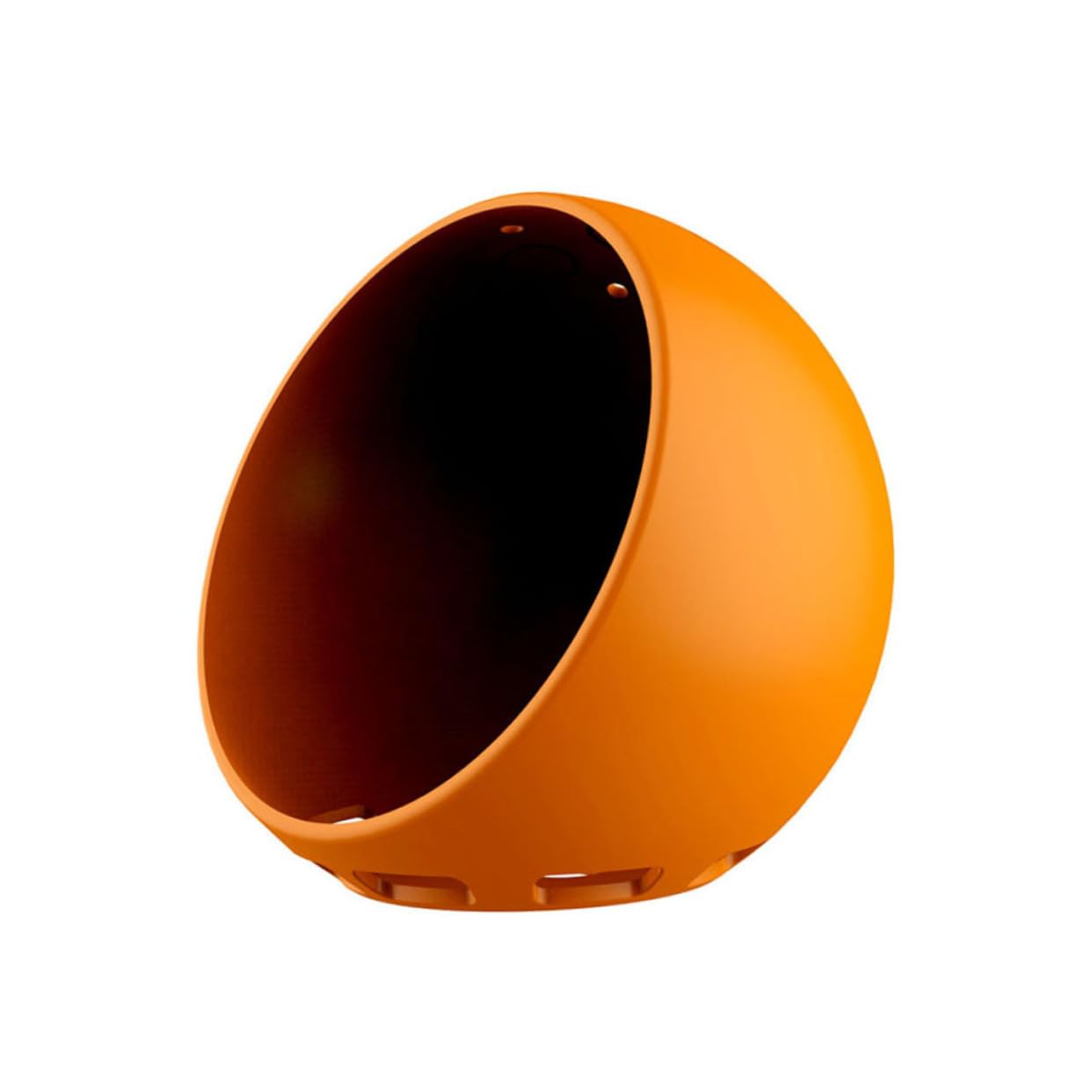 CAXUSD Silicone Cover Case for Echo Protective Sleeve Orange Flexible and Washable Design Shock-Resistant Scratch for Your Device