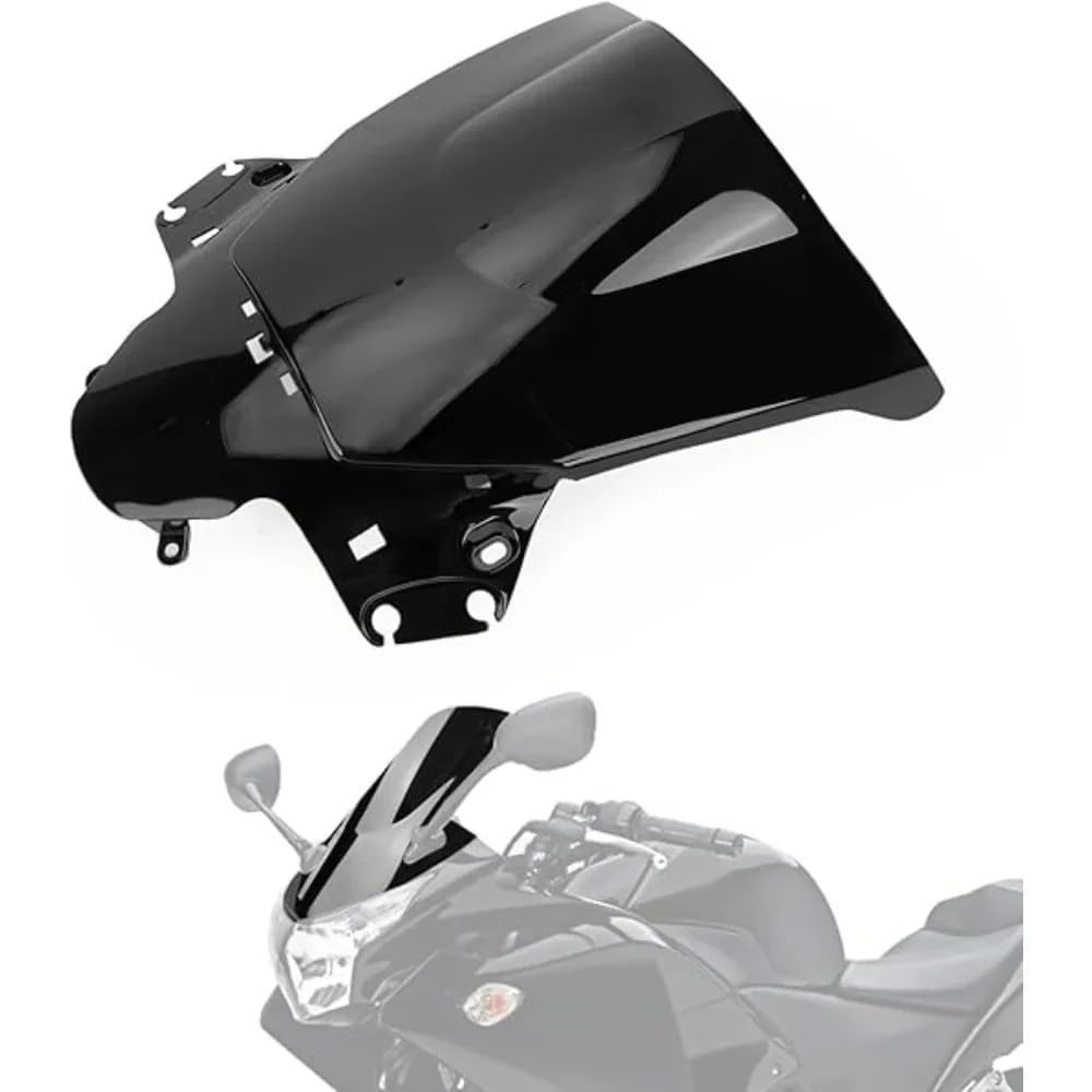 Dla CBR250R MC41 2011-2013 Podwójna Szyba Przednia Motocykla Szyby Motocyklowej