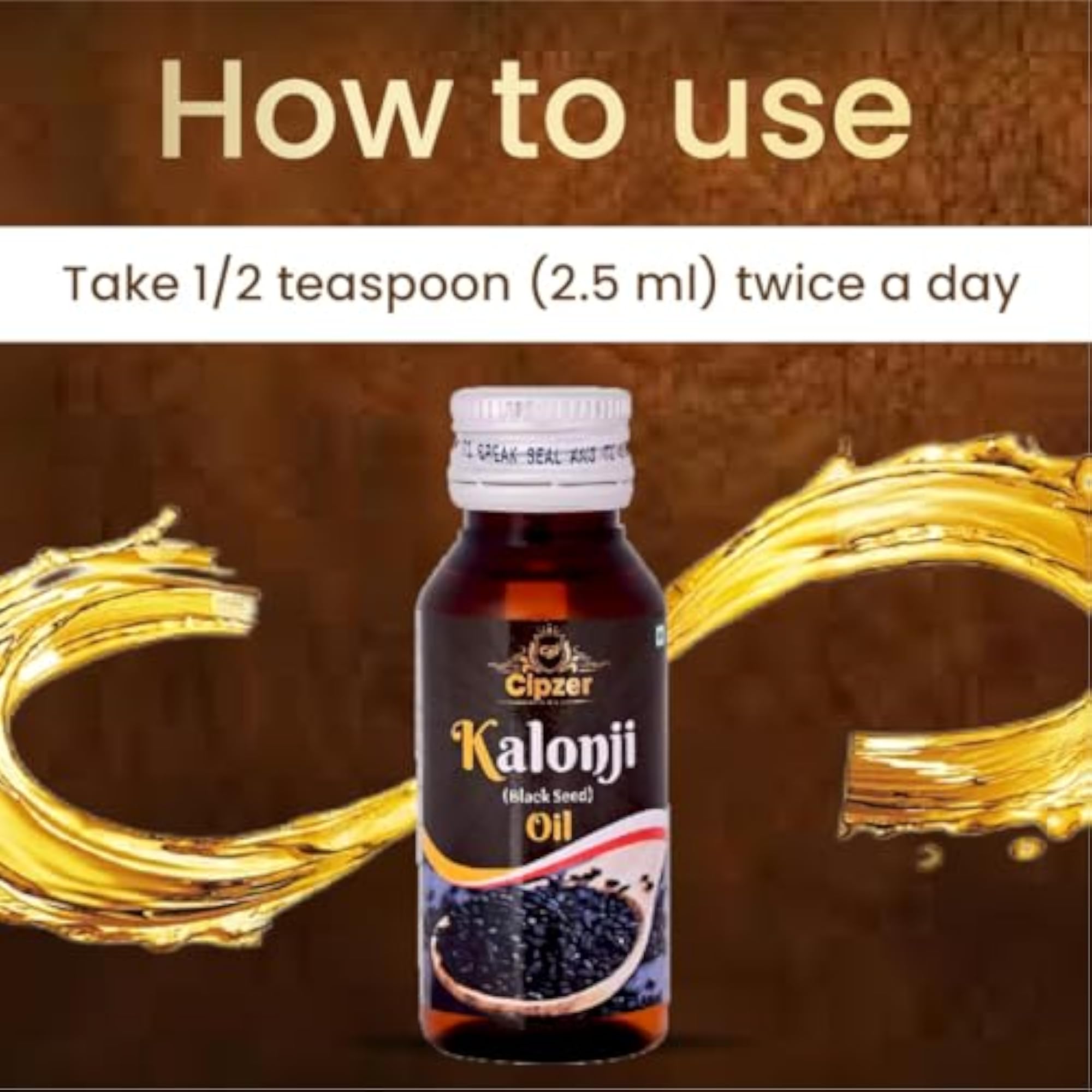 Kalonji Cold-Pressed Oil for Skin Toning & Hair Growth