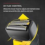 Remington Virtually Indestructible Foil Shaver 5100 PF7855, Yellow