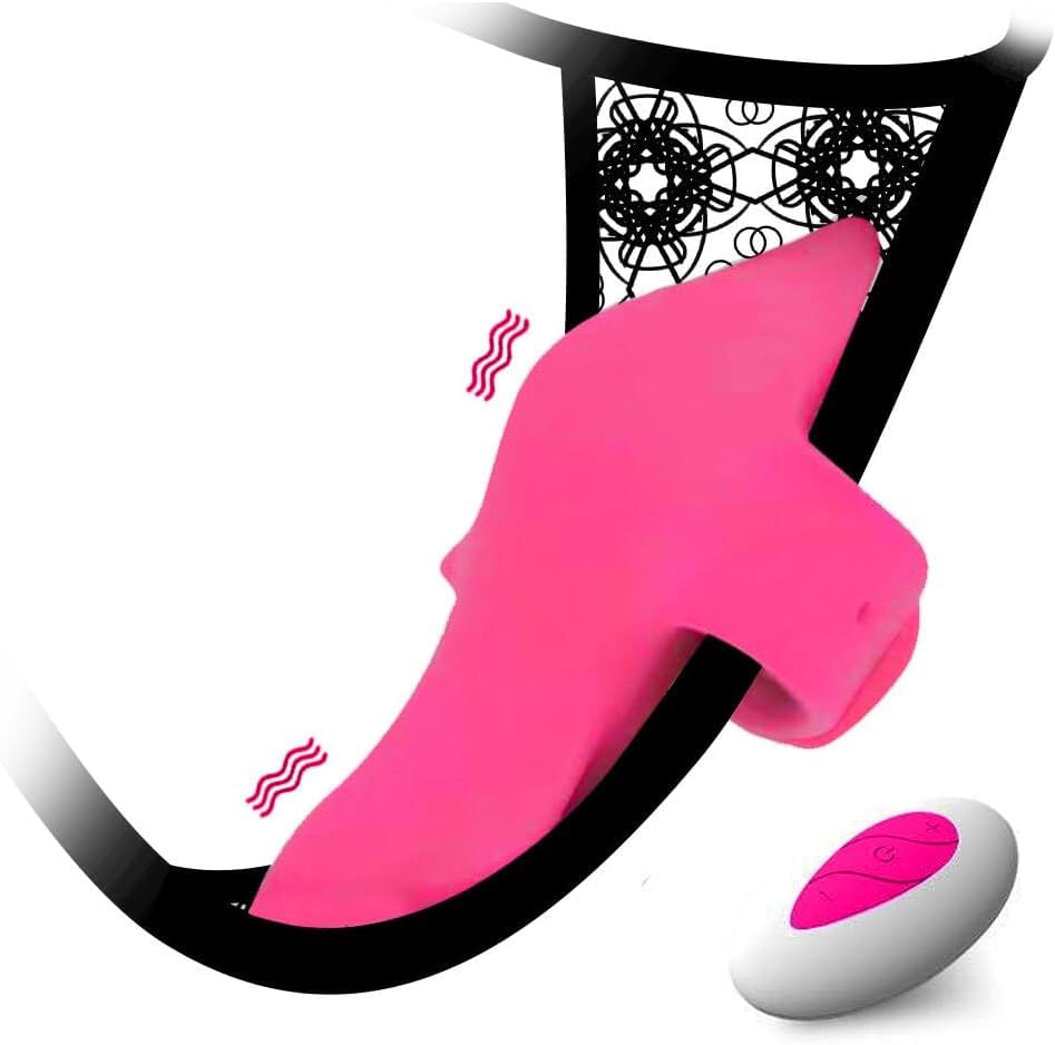 Sucking Toy Female Rechargeable Adult Toy - Strong Tongue Sucking and Licking G Sucking Toy Female Couple Panty Stimulation AT-5B-1003
