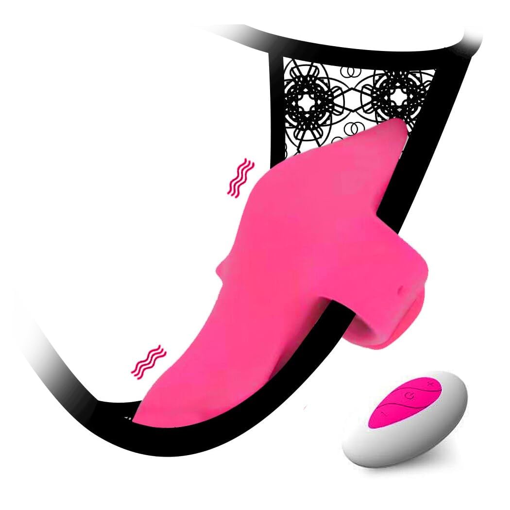 Sucking Toy Female Rechargeable Adult Toy - Strong Tongue Sucking and Licking G Sucking Toy Female Couple Panty Stimulation AT-5B-1003