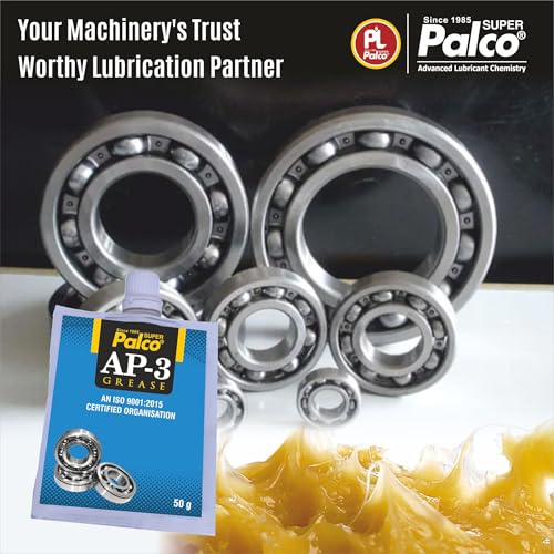 Image of PALCO AP-3 GREASE Pouch 50g (Pack of 20) Multipurpose Water Resistant & Chassis Bearing Lithium Base Anti Corrosion Grease for Car Cycle Bike Chain Lube NLGI-3 Long Lasting Lubricant