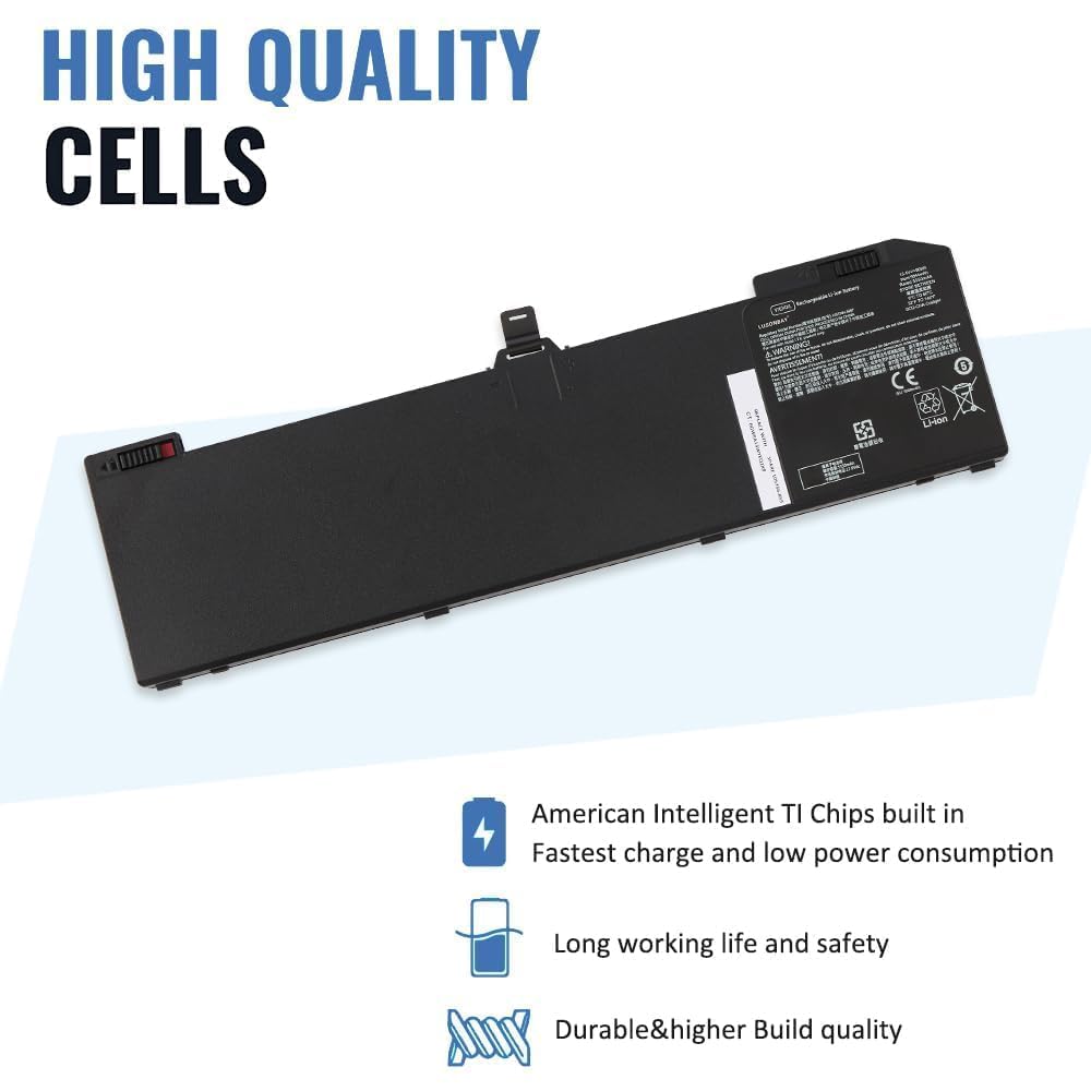 VX04XL Batteria di ricambio per notebook L05766-855 L06302-1C1 HSTNN-IB8F L05766-850 per HP ZBOOK 15 G5 G6 15,4V 90WH