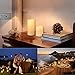 Comenzar Battery Operated Candle LED Flameless Candles LED Candles with Timer,Outdoor Waterproof Candles(D: 3