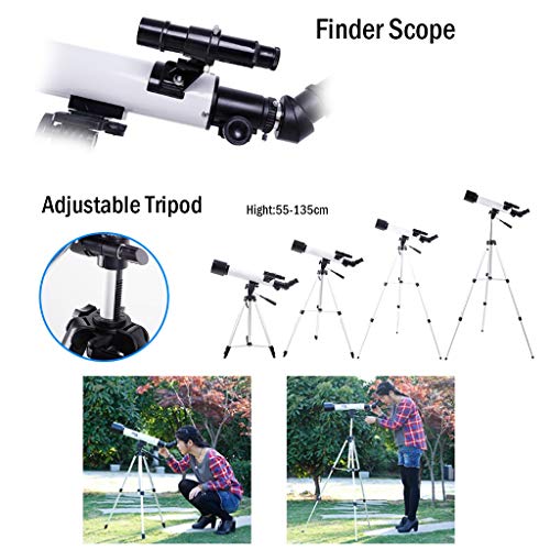 Telescopio Refractor 60mm 500mm Montura Altazimutal con Tripode miniatura 3