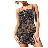 Robe Soiree Femme Chic Paillette