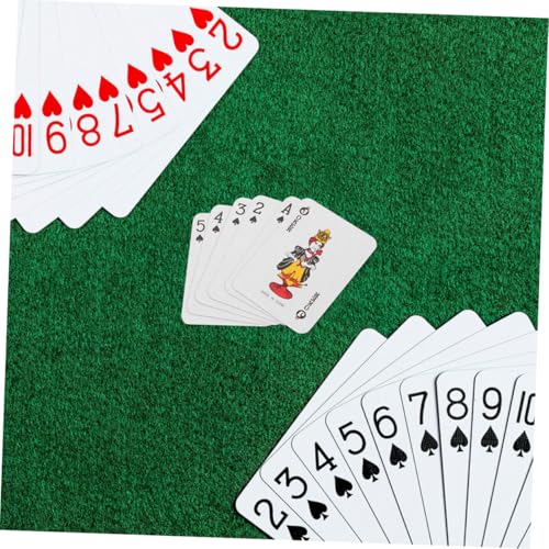 TOYANDONA 24sätze Miniatur Spielkarten Lustige Reise-pokerkarten Für Partys Gesellschaftsspiele Und Decks Beschichtetem Leicht Und Langlebig – Bild 5
