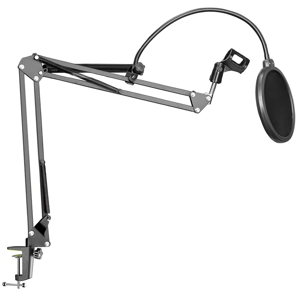 Buy TECHBLAZE Professional Microphone Stand with Pop Filter Best Bm800