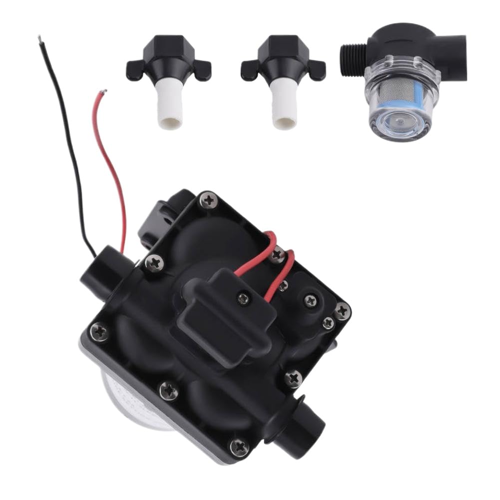 Aruwswoce Onecolor Water Pump 3.0 Gpm 7.5 A With Strainer Compatible With Rv Camper Yacht 4008-101-A65