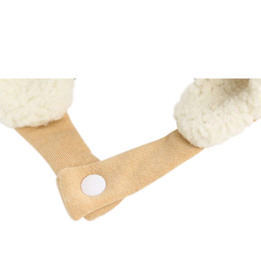 Baby-Fäustlinge aus Sherpa-Fleece, gefüttert, 0–24 Monate