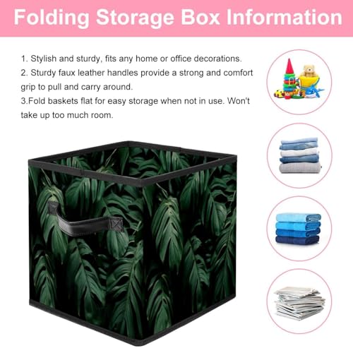 Petit meuble de rangement pour chambre et placard motif tropical