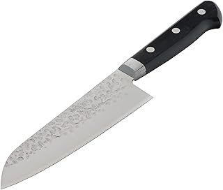 高村刃物 三徳 高村刃物製作所製 V10スペシャル 鎚目 口金付 170mm