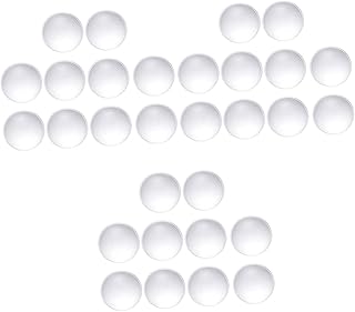 ULTECHNOVO Lupa Óptica 30 Pçs Mm Vidro De Livro Lupa Leitura Inspeção Convexa Para Comprimento Pmma Mapas Diâmetro Documentos Vidro Da Lente