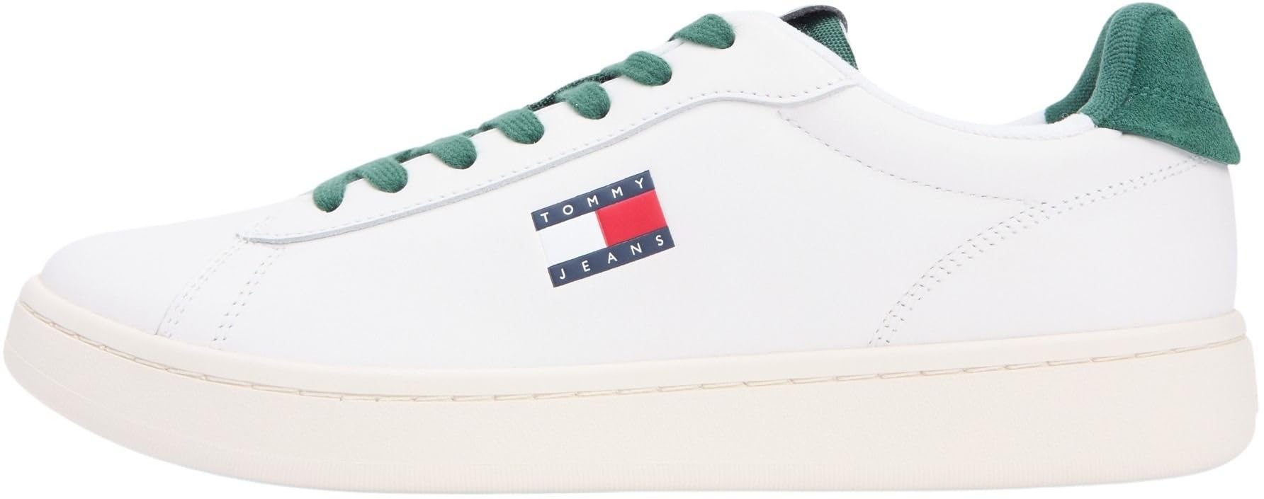 Tommy Hilfiger Bianco Polyurethane Men Sneaker - EU44/US11