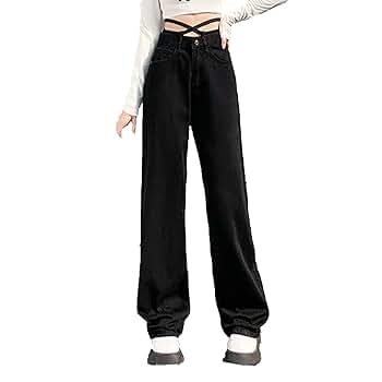 【BAON】[unisex] Hiban Curved Denim Balloon Wide Pants BAON
